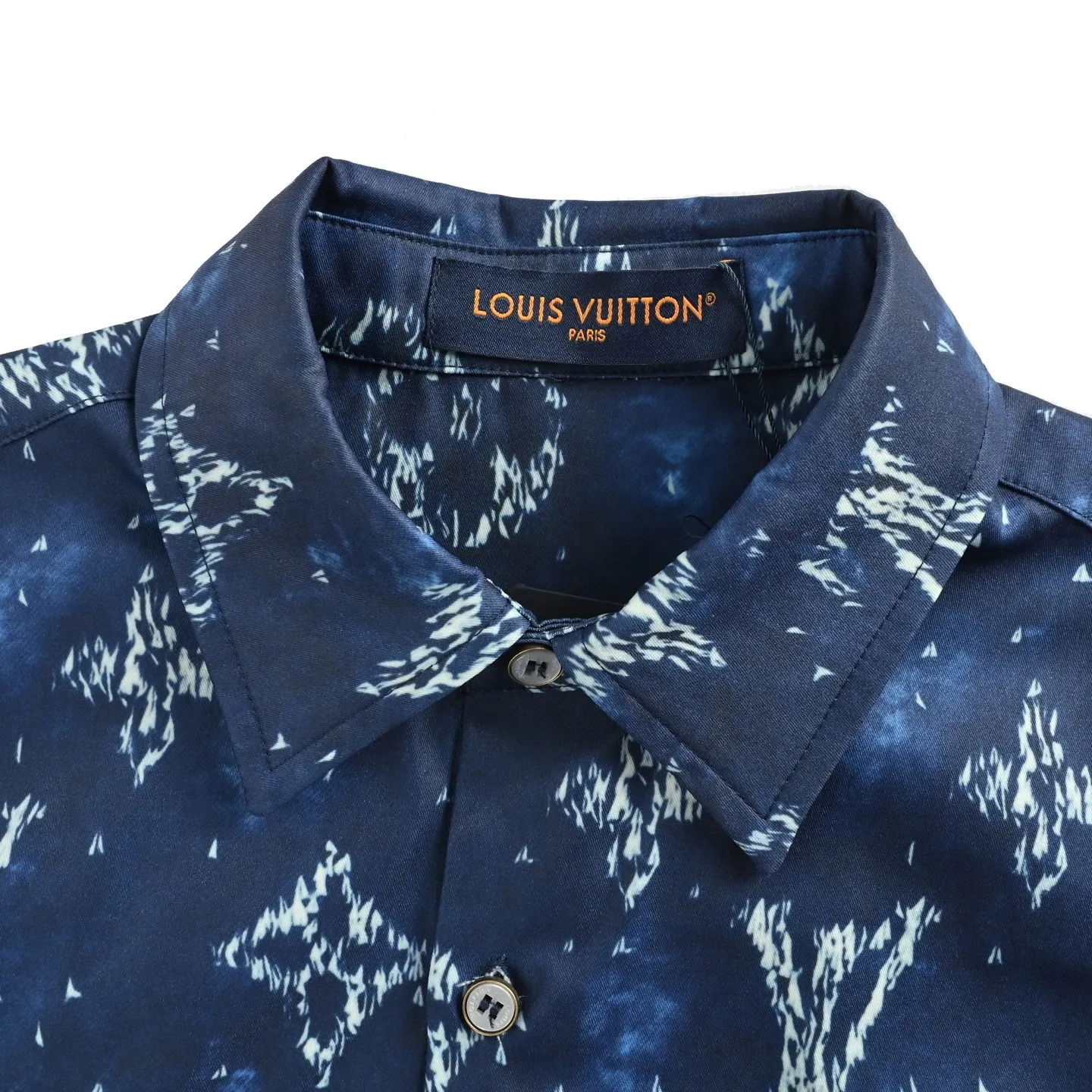 Louis Vuitton/Louis Vuitton 25ss old flower all-over print rendering suit short-sleeved shirt